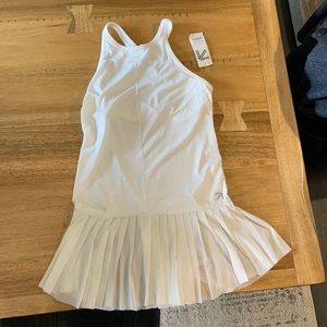 White tennis dress
